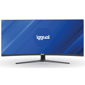 Monitor iggual IGG319543 34" VA UltraWide QHD 165Hz Altura Ajustable FreeSync Curvo