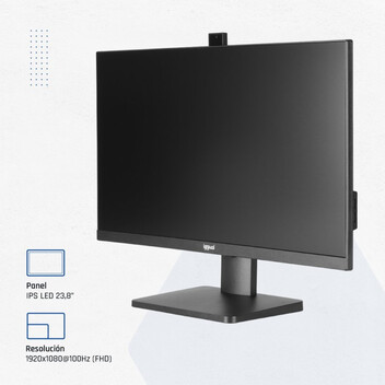 Monitor iggual ML24WC 23.8" LED IPS Full HD 100Hz Webcam Monitor iggual ML24WC 23.8" LED IPS Full HD 100Hz Webcam