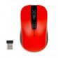 Ratón iBox LORIINI RF inalámbrico 1600DPI Negro Rojo ambidiestro rueda nano receptor