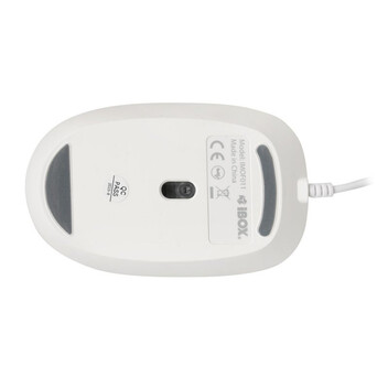 Ratón iBox Seagull USB tipo A 2400DPI Blanco Ambidiestro Cableado Ratón iBox Seagull USB tipo A 2400DPI Blanco Ambidiestro Cableado