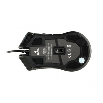 Ratón iBox Aurora A-3 USB 6200 DPI Negro RGB 6 Botones