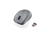 Ratón iBox Swift RF inalámbrico 1600DPI Gris agarre de goma Ratón iBox Swift RF inalámbrico 1600DPI Gris agarre de goma