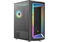 Aerocool Interstellar Torre ATX RGB Cristal Templado USB 3.0 Negra