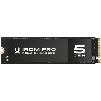 Disco Duro Goodram IRDM PRO Gen 5 2TB Disco SSD 2280 12000 MB/s NVMe M.2 PCIe Gen5 3D TLC NAND