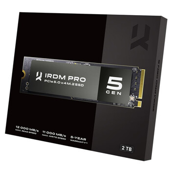 Disco Duro Goodram IRDM PRO Gen 5 2TB Disco SSD 2280 12000 MB/s NVMe M.2 PCIe Gen5 3D TLC NAND