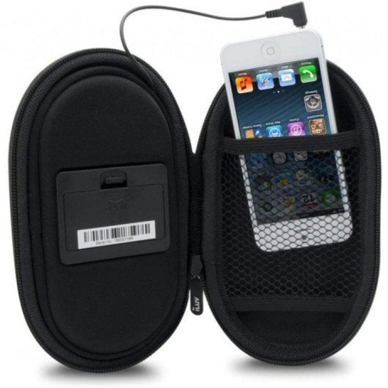 iLuv iSP123BLK Funda con Altavoz Negra