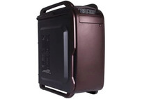 Black Lion IT1523 Midi Tower Negro, Burdeos