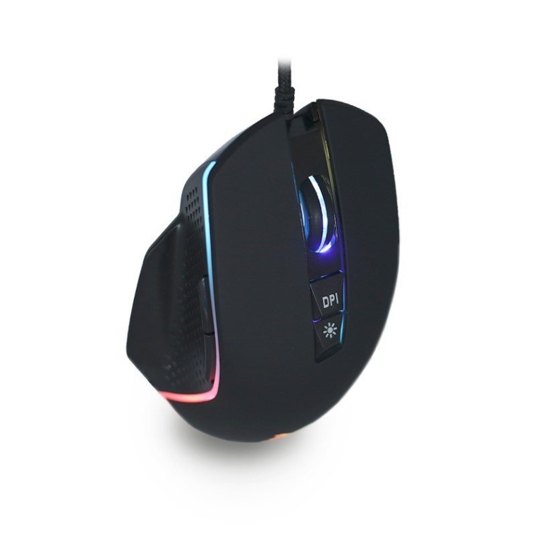 Droxio Itaca RGB Ratón Gaming 7200 DPI Negro