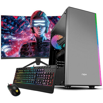 Ordenador Sobremesa NeoPC Omega AMD Ryzen 7 5700G/32 GB/1TB SSD/Monitor 27" Fullhd + Teclado Y Ratón