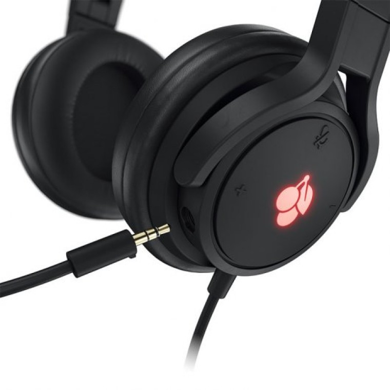 Cherry JA-2200-2 Auriculares Gaming Negros