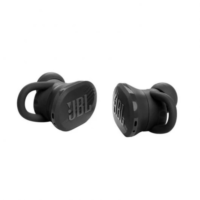 JBL Endurance Race TWS Auriculares de Botón Deportivos Impermeables True Wireless Negros