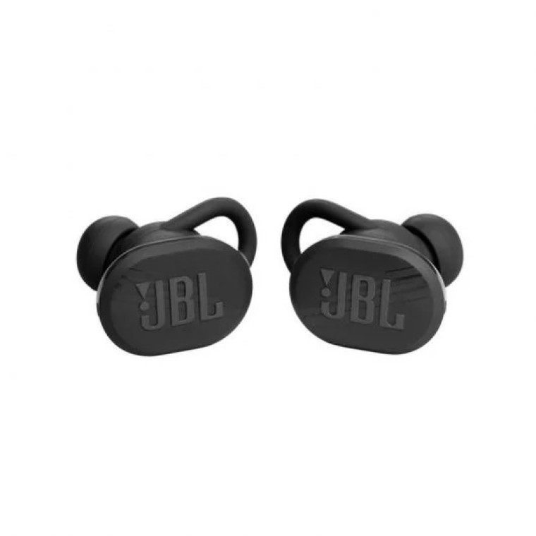 JBL Endurance Race TWS Auriculares de Botón Deportivos Impermeables True Wireless Negros