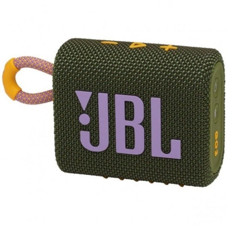 JBL GO 3 Altavoz Bluetooth Verde/Rosa