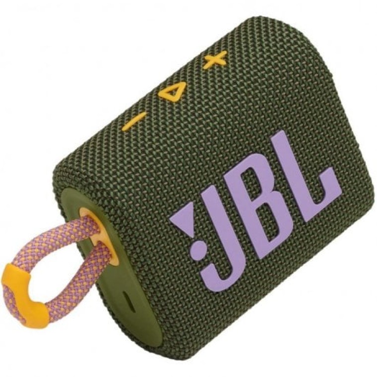 JBL GO 3 Altavoz Bluetooth Verde/Rosa