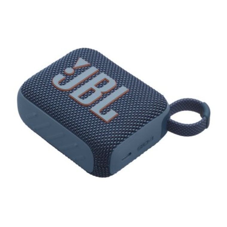 JBL GO 4 Altavoz Inalámbrico Bluetooth Portátil Protección IP67 Conexión USB-C Azul