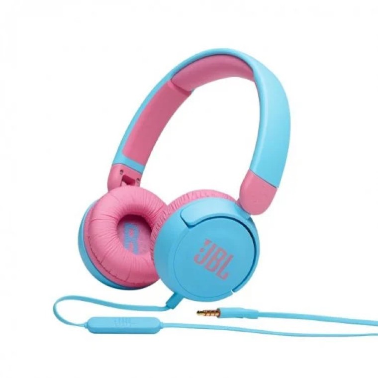 JBL JR310 Auriculares Supraaurales para Niños Azul/Rosa