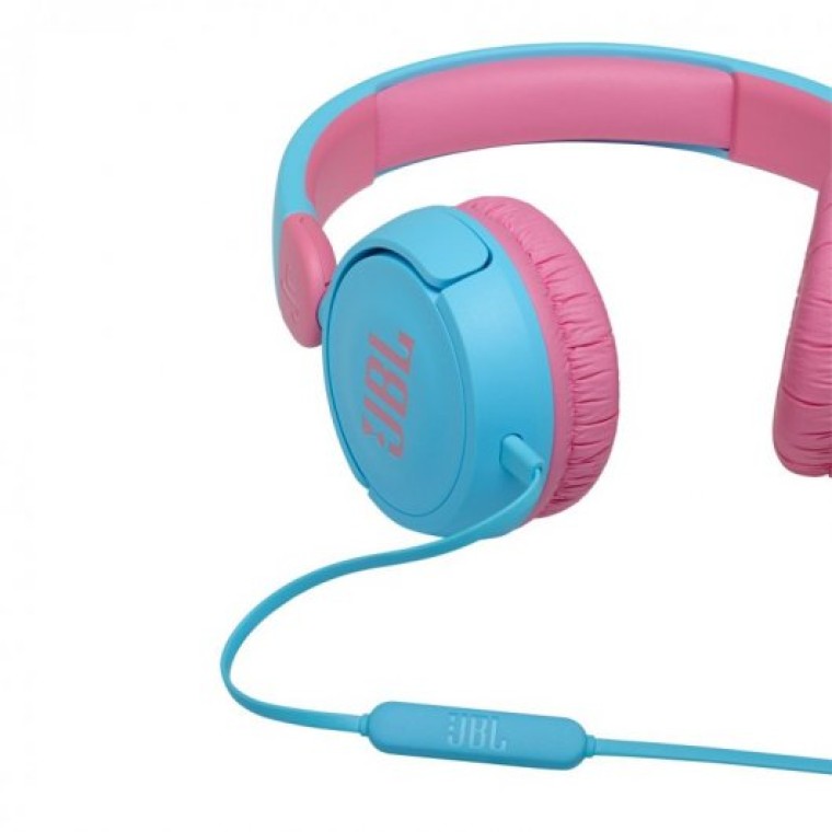 JBL JR310 Auriculares Supraaurales para Niños Azul/Rosa