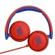 JBL JR310 Auriculares Supraaurales para Niños Rojo/Azul