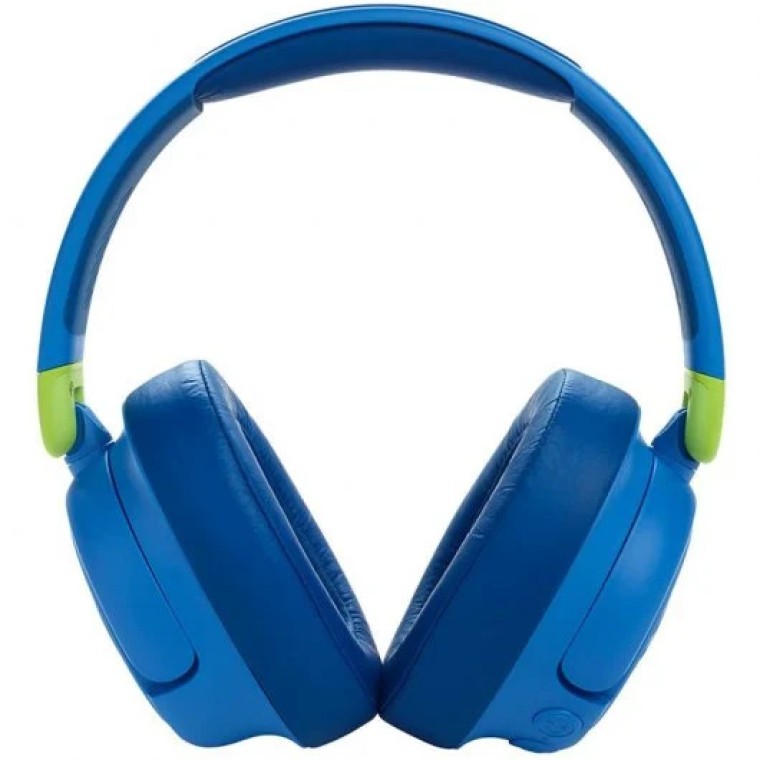 JBL JR 460NC Auriculares Supraaurales Inalámbricos para Niños con Cancelación del Ruido Azules