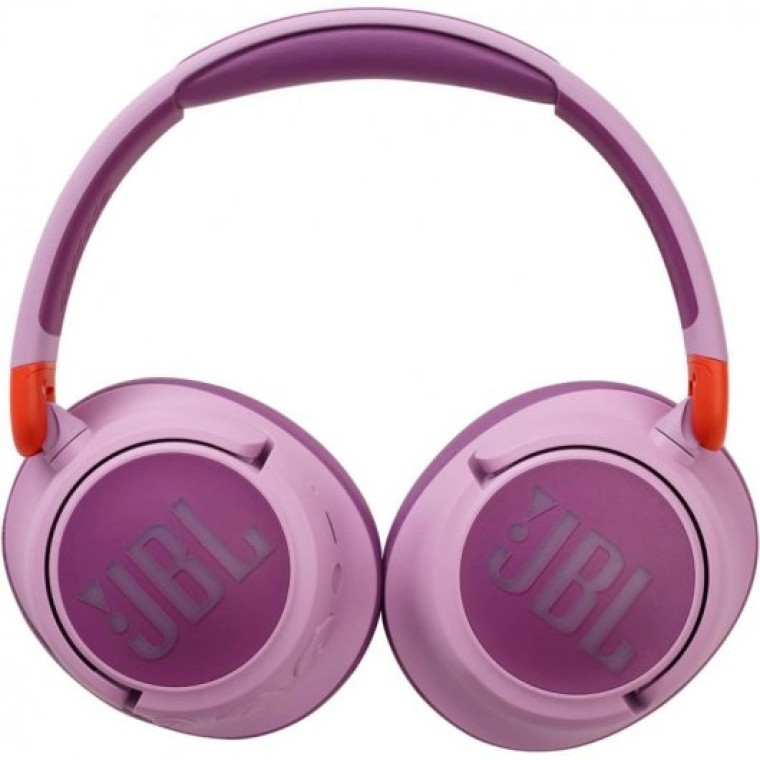 JBL JR 460NC Auriculares Supraaurales Inalámbricos para Niños con Cancelación del Ruido Rosas