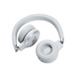 JBL Live 460NC Auriculares Plegables Inalámbricos/con Cable Blancos