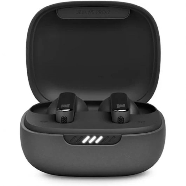 JBL Live Pro 2 Auriculares Inalámbricos TWS con Cancelación Adaptativa de Ruido Negros