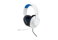 JBL Quantum 100P Auriculares Gaming para Consolas Blanco/Azul