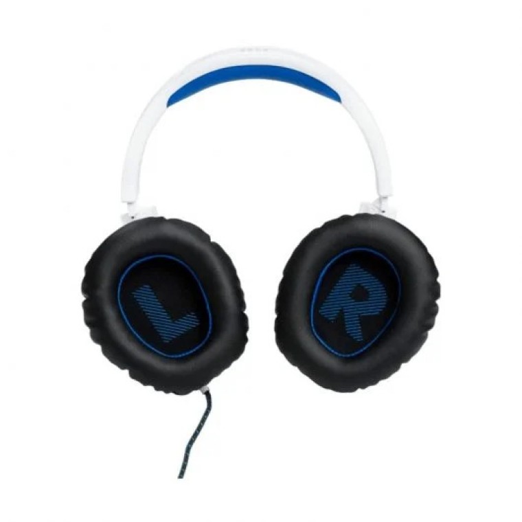 JBL Quantum 100P Auriculares Gaming para Consolas Blanco/Azul