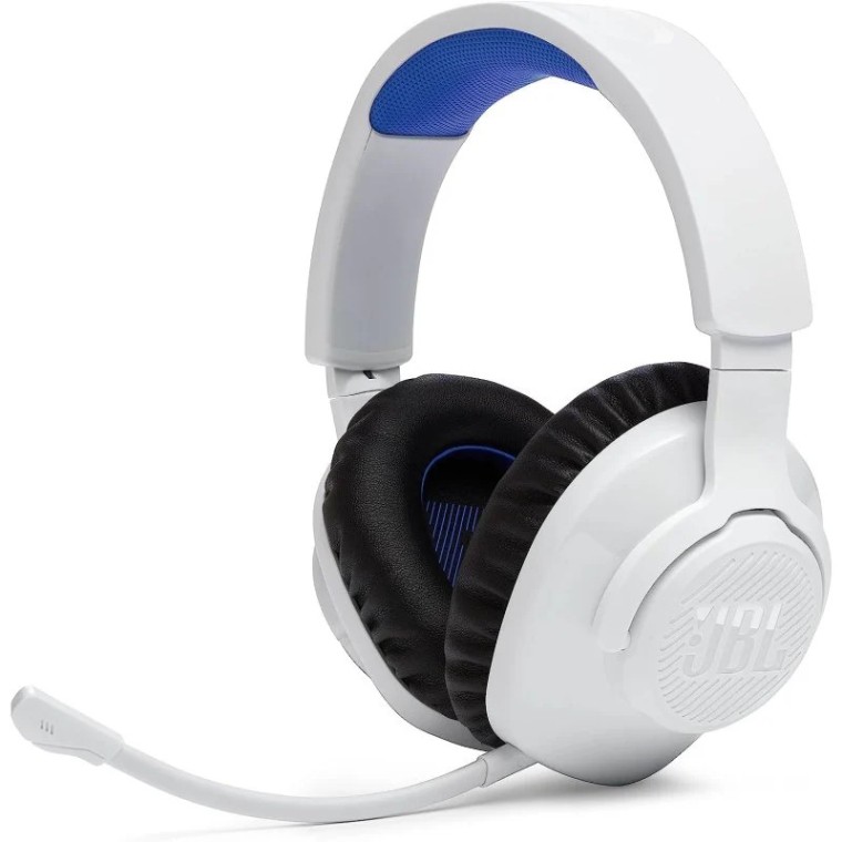 JBL Quantum 910P Auriculares Inalámbricos Gaming Blanco/Azul