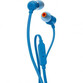 JBL T110 Auriculares con Micrófono Azules