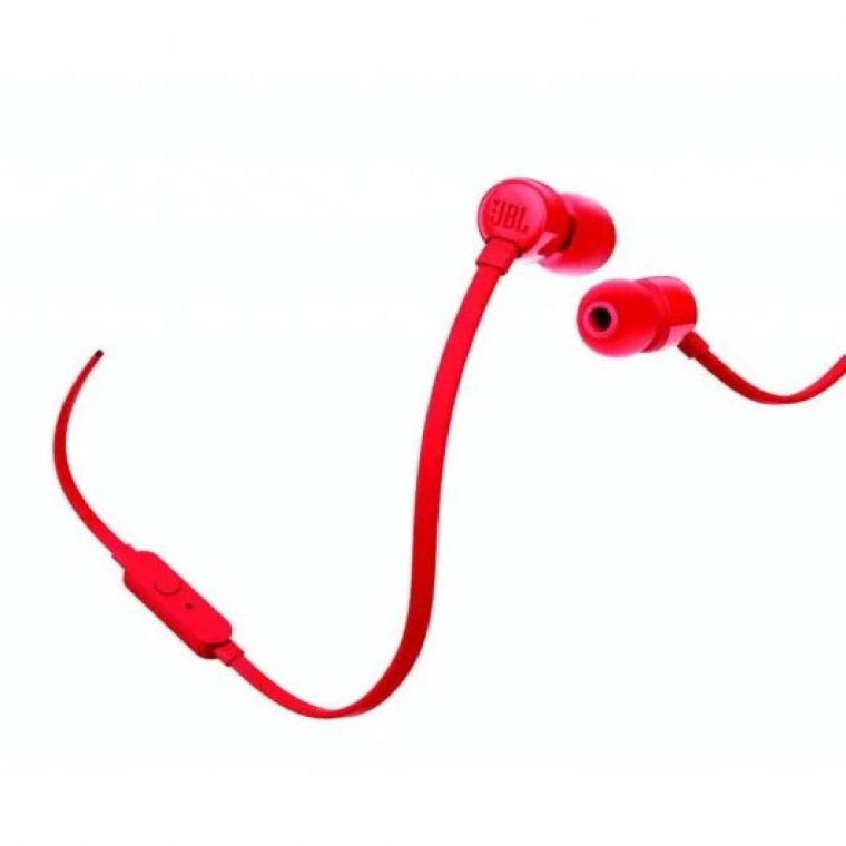 JBL Tune 110 Auriculares Rojos