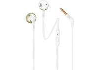 JBL Tune 205 Auriculares con Micrófono Oro/Blanco