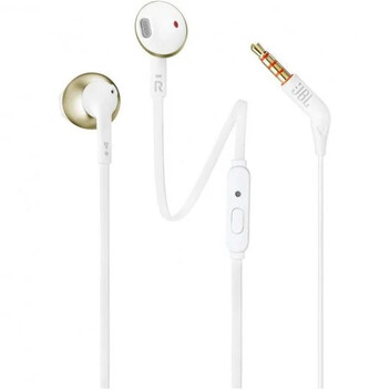 JBL Tune 205 Auriculares con Micrófono Oro/Blanco