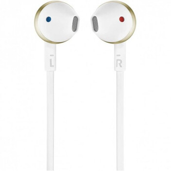 JBL Tune 205 Auriculares con Micrófono Oro/Blanco