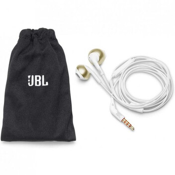JBL Tune 205 Auriculares con Micrófono Oro/Blanco
