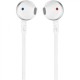 JBL Tune 205 Auriculares con Micrófono Cromado/Blanco