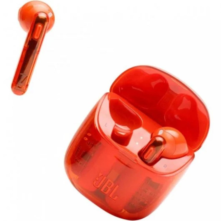 JBL Tune 225TWS Ghost Edition Auriculares Bluetooth Naranja