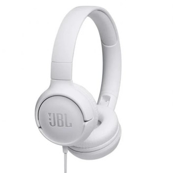 JBL Tune 500 Auriculares con Micrófono Blanco JBL Tune 500 Auriculares con Micrófono Blanco