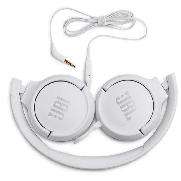 JBL Tune 500 Auriculares con Micrófono Blanco