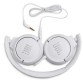 JBL Tune 500 Auriculares con Micrófono Blanco JBL Tune 500 Auriculares con Micrófono Blanco