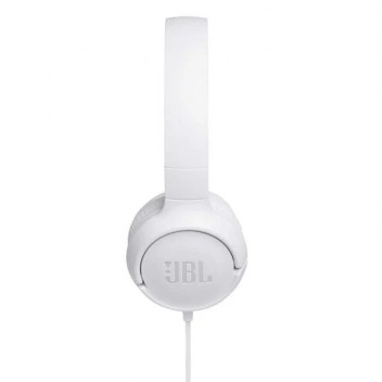 JBL Tune 500 Auriculares con Micrófono Blanco JBL Tune 500 Auriculares con Micrófono Blanco