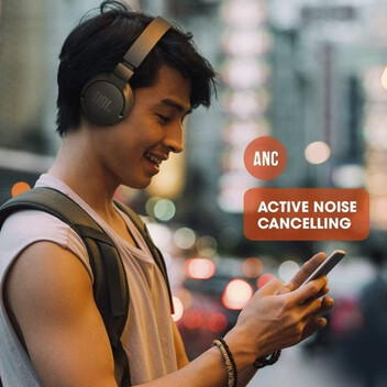 JBL Tune 660NC Auriculares Supraaurales Inalámbricos con Cancelación de Ruido Activa Azules JBL Tune 660NC Auriculares Supraaurales Inalámbricos con Cancelación de Ruido Activa Azules