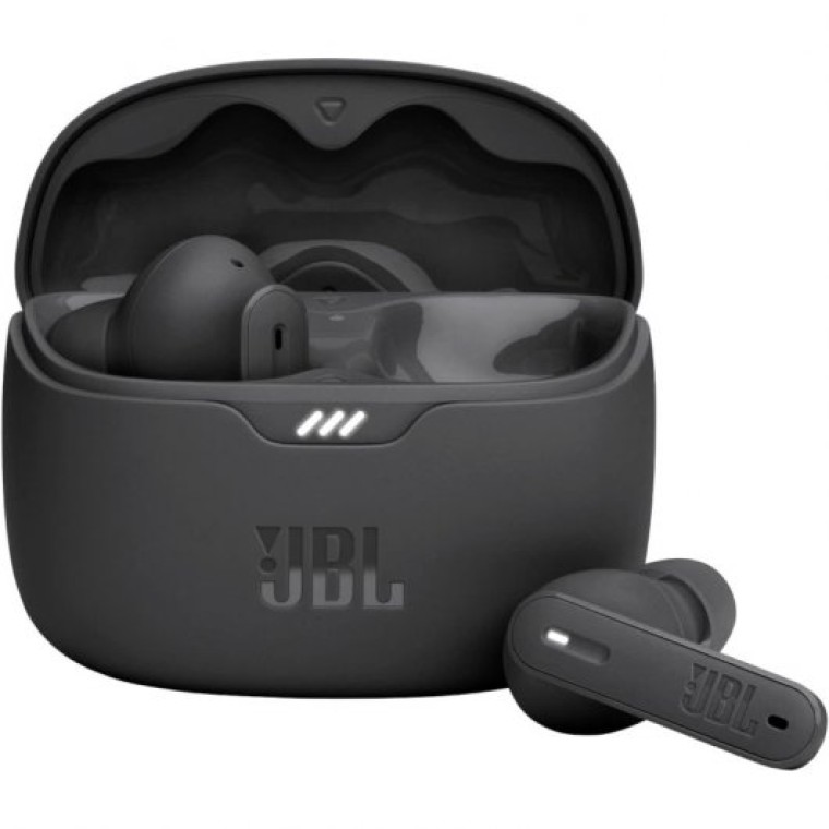 JBL Tune Beam Auriculares Inalámbricos Cancelación de Ruido Activa con Smart Ambient Negros