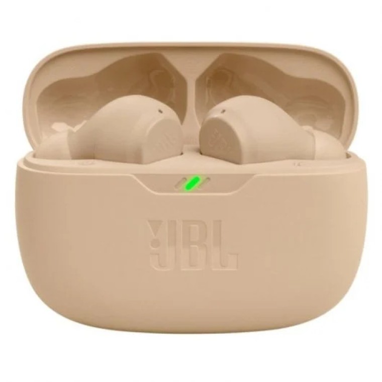 JBL Wave Beam Auriculares Inalámbricos Beiges