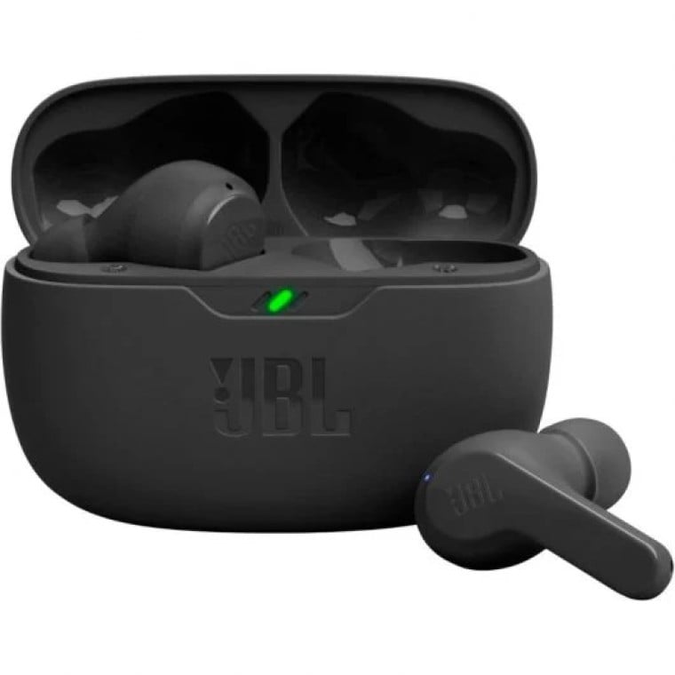 JBL Wave Beam Auriculares Inalámbricos Negros