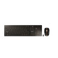 Teclado inalámbrico Cherry DW 9100 Slim QWERTY Español Bluetooth USB-C Negro con ratón