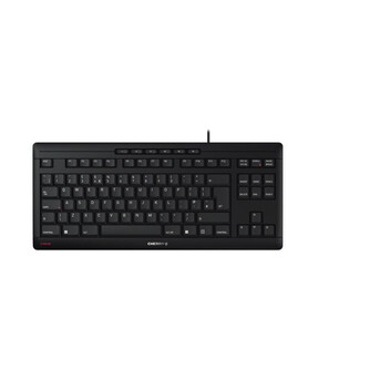 Teclado de tijera CHERRY STREAM KEYBOARD TKL QWERTY USB silencioso negro