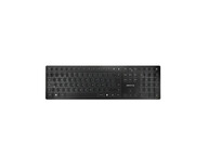 Teclado Cherry KW 9100 Slim Inalámbrico RF y Bluetooth QWERTY Español Negro