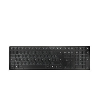 Teclado Cherry KW 9100 Slim Inalámbrico RF y Bluetooth QWERTY Español Negro