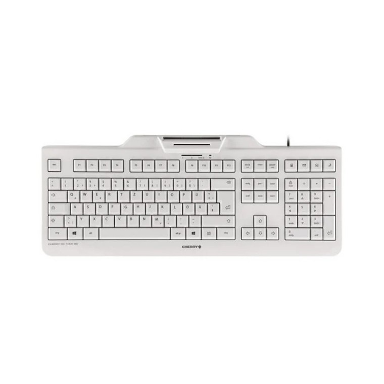 Cherry KC 1000 SC Teclado con Lector de Dni Blanco